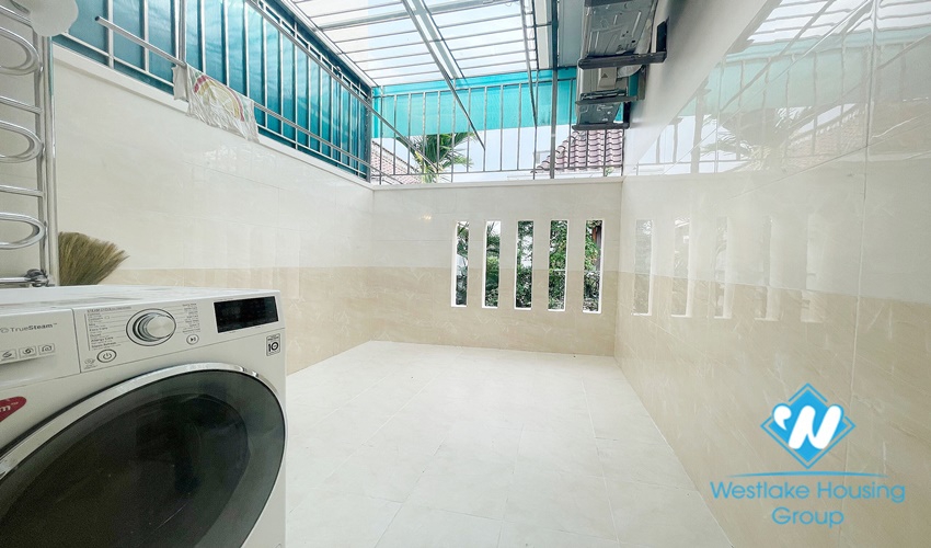 A beautiful villa with elevator for rent in T Block, Ciputra, Tay Ho, Ha Noi